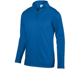 Augusta Wicking Fleece 1/4 Zip Pullover (M) (Royal)