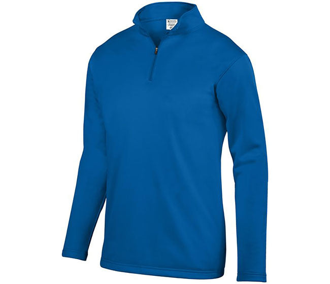 Augusta Wicking Fleece 1/4 Zip Pullover (M) (Royal)