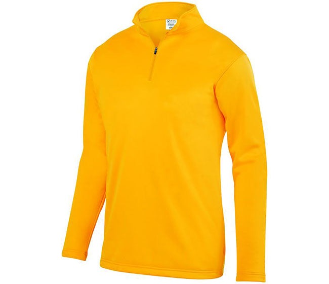 Augusta Wicking Fleece 1/4 Zip Pullover (M) (Gold)
