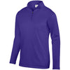 Augusta Wicking Fleece 1/4 Zip Pullover (M) (Purple)