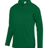 Augusta Wicking Fleece 1/4 Zip Pullover (M) (Dark Green)