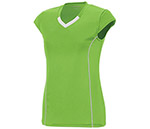 Augusta Blash Short Sleeve Jersey (W) (Lime)