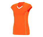 Augusta Blash Short Sleeve Jersey (W) (Neon Orange)