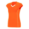 Augusta Blash Short Sleeve Jersey (W) (Neon Orange)