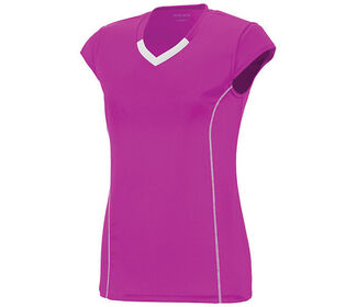 Augusta Blash Short Sleeve Jersey (W) (Pink)