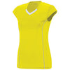Augusta Blash Short Sleeve Jersey (W) (Yellow)