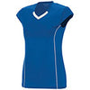 Augusta Blash Short Sleeve Jersey (W) (Royal)