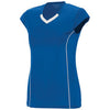 Augusta Blash Short Sleeve Jersey (W) (Royal)