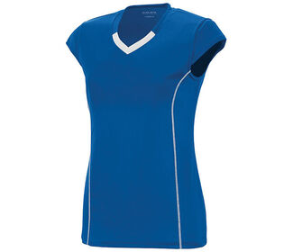 Augusta Blash Short Sleeve Jersey (W) (Royal)