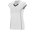Augusta Blash Short Sleeve Jersey (W) (White)