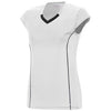 Augusta Blash Short Sleeve Jersey (W) (White)
