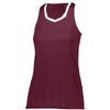 Augusta Crosse Tank (W) (Maroon)