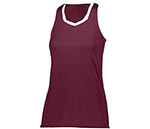 Augusta Crosse Tank (W) (Maroon)