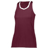 Augusta Crosse Tank (W) (Maroon)