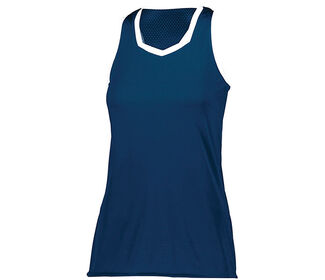 Augusta Crosse Tank (W) (Navy)
