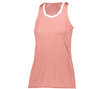 Augusta Crosse Tank (W) (Coral)