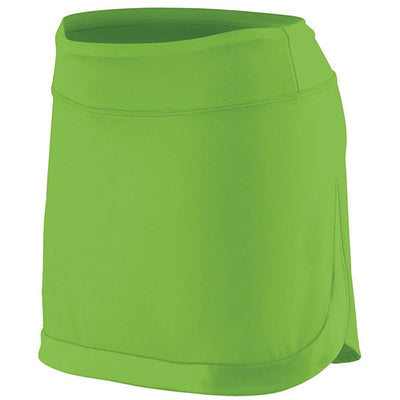 Augusta Color Block Skirt (W) (Lime) Augusta CGA709-NA-XXL