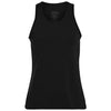 Augusta Poly/Spandex Solid Racerback Tank (W) (Black)