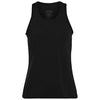 Augusta Poly/Spandex Solid Racerback Tank (W) (Black)