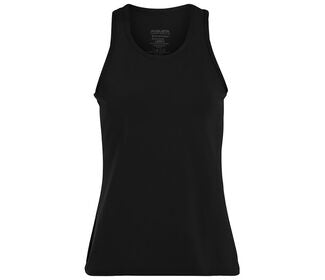 Augusta Poly/Spandex Solid Racerback Tank (W) (Black)