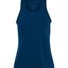 Augusta Poly/Spandex Solid Racerback Tank (W) (Navy)