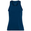 Augusta Poly/Spandex Solid Racerback Tank (W) (Navy)
