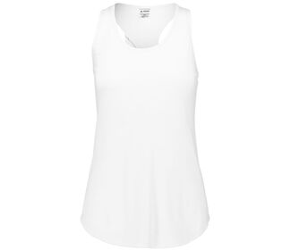 Augusta Lux Tri-Blend Tank (W) (White)