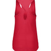 Augusta Lux Tri-Blend Tank (W) (Red) Augusta CGA924-RED-L