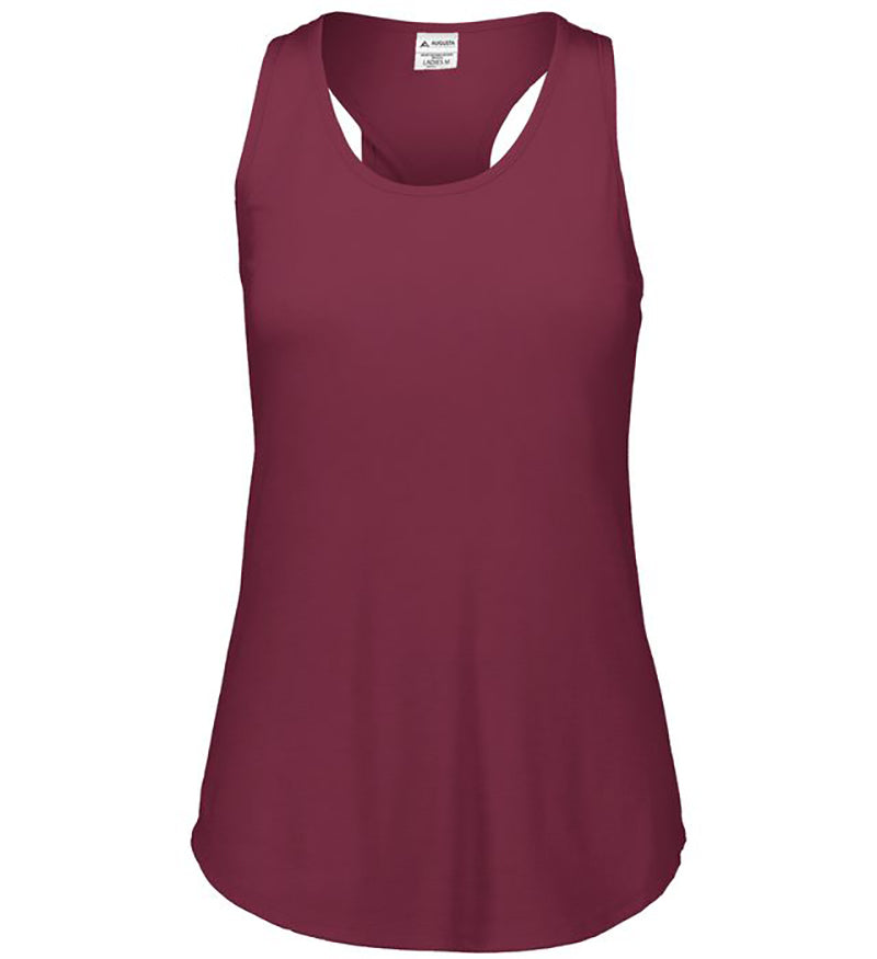 Augusta Lux Tri-Blend Tank (W) (Maroon) Augusta
