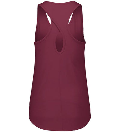 Augusta Lux Tri-Blend Tank (W) (Maroon) Augusta