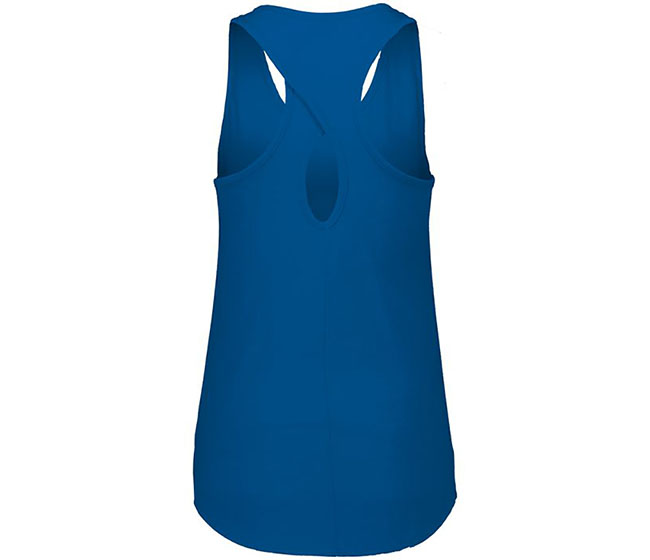 Augusta Lux Tri-Blend Tank (W) (Royal)