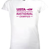 Garb Usta Brittany Toddler V-Neck Tee (G) (White)