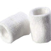 Gamma Elite Single Wristbands (2X) (White)