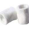 Gamma Elite Single Wristbands (2X) (White)