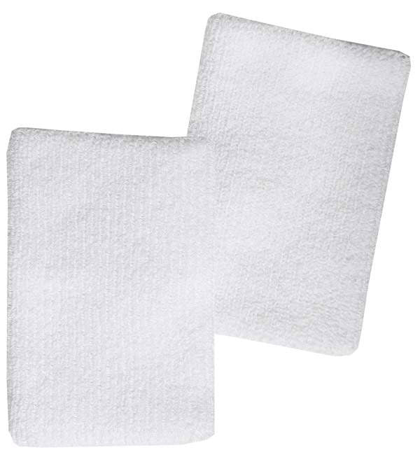 Gamma Elite Double Wristband (2X) (White)