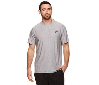 Head Score Hypertek Tee (M) (Sleet Grey)
