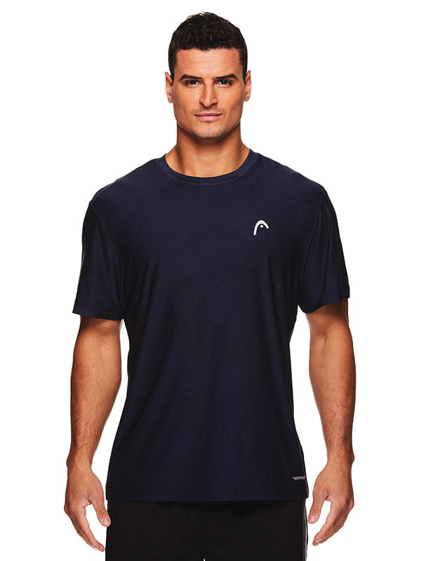 Head Score Hypertek Tee (M) (Navy)