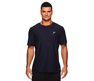 Head Score Hypertek Tee (M) (Navy)