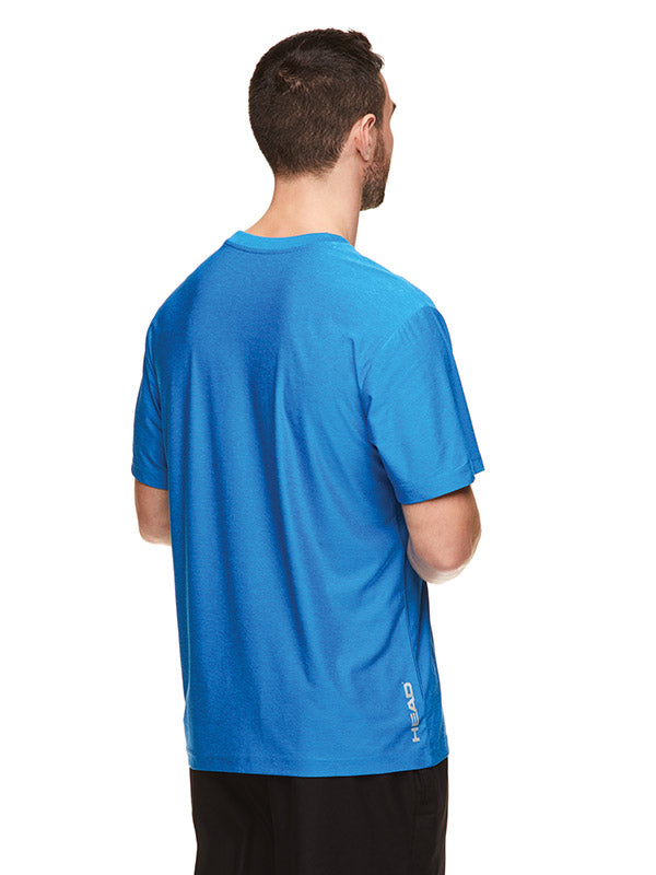 Head Score Hypertek Tee (M) (Blue)