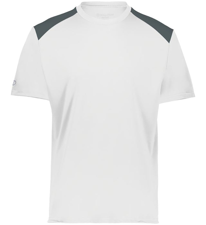 Holloway Momentum Team Tee (M) (White/Grey) Holloway CHO145-WHT-L