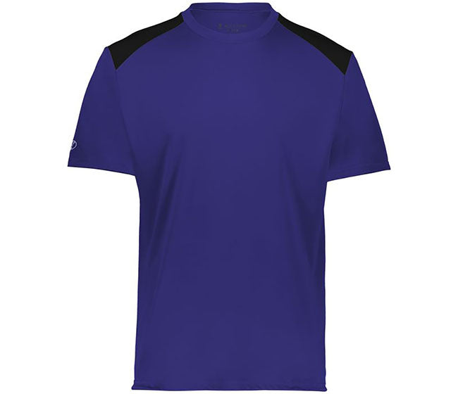 Holloway Momentum Team Tee (M) (Purple/Black)