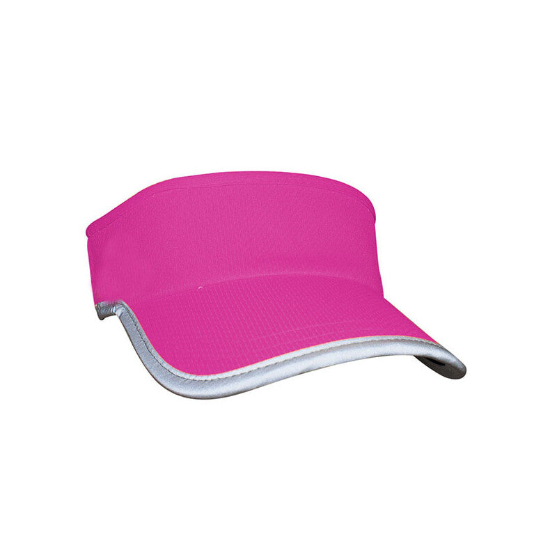 Headsweats Reflective Super Visor (Neon Pink)