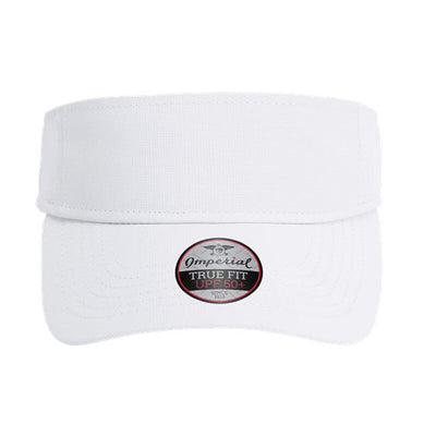 Imperial Embroidered Performace Phoenix Visor (White)