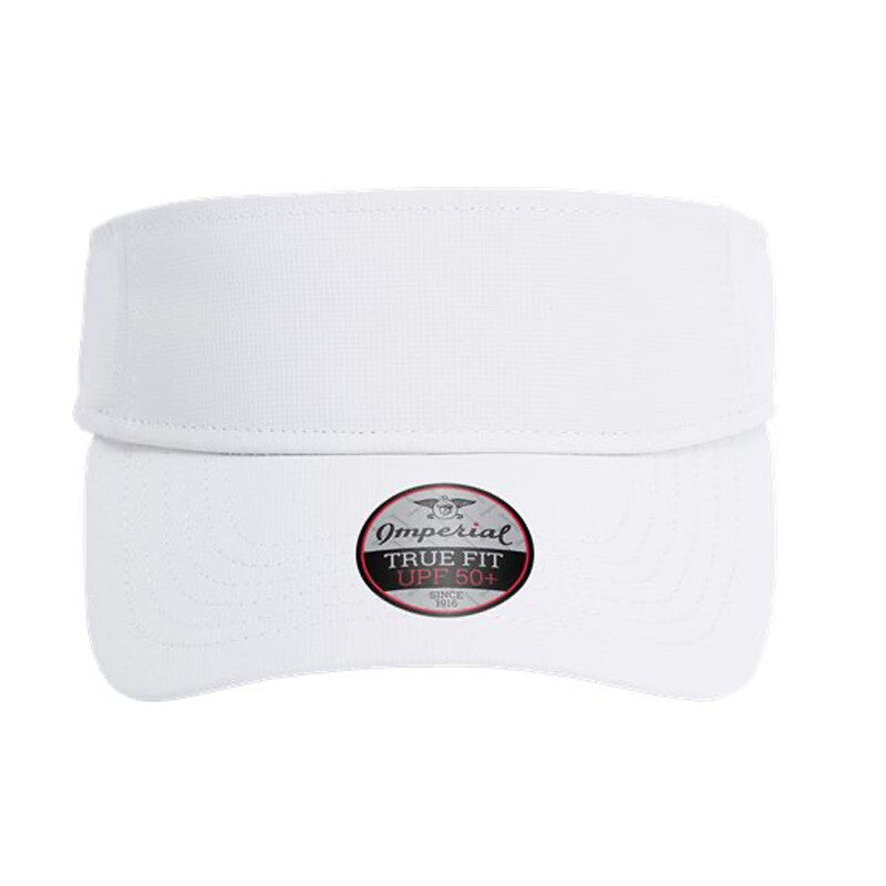 Imperial Embroidered Performace Phoenix Visor (White)