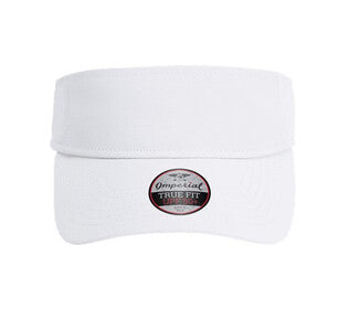 Imperial Embroidered Performace Phoenix Visor (White)