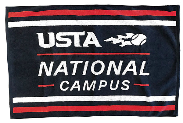 Usta National Campus Towel (Navy/Red)