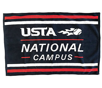 Usta National Campus Towel (Navy/Red)