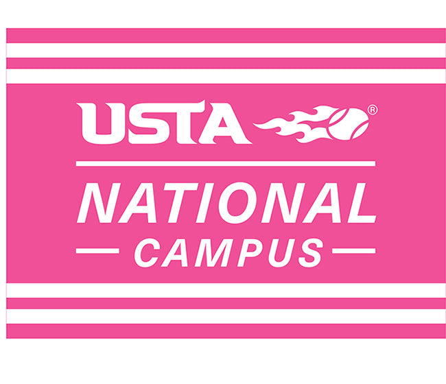 Usta National Campus Towel (Pink/White)