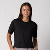 Joola Pickleball Court Crop Tee (W) (White) Joola
