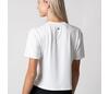 Joola Pickleball Court Crop Tee (W) (White)